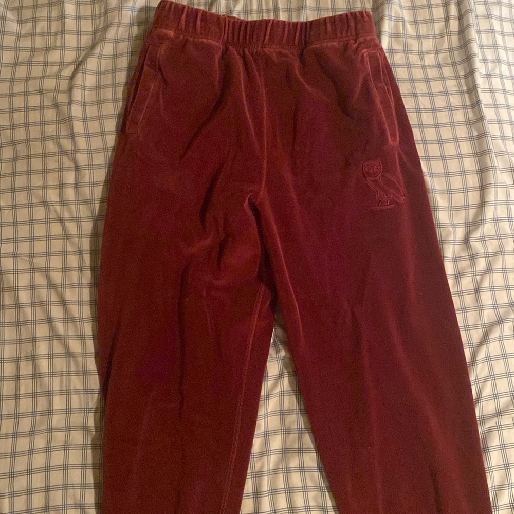 Ovo Burgundy Red Sweatpants